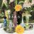Coloured Art Glass Bud Vases