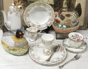 Crown Staffordshire Breakfast Set