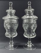 Crystal Covered Comports 