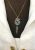 Edwardian Aquamarine and Diamond Bow Motif Pendant