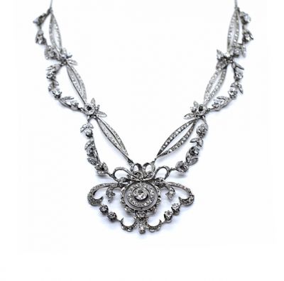 Edwardian Diamond Necklace