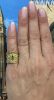 Elizabeth Gage Vintage Emerald and Diamond Ring