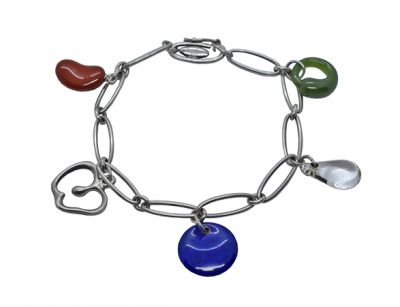 Elsa Peretti For Tiffany & Co. Vintage Charm Bracelet