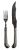 English Pistol Handled Steak Fork & Knife Set