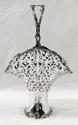 English Sterling Silver Basket, Birmingham 1911