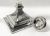 English Sterling Silver Neoclassical Column Candlesticks Dated 1897