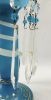 French Opaline Glass Lustres With Serpents