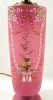 French Opaline Glass Vase / Lamp