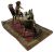 Fritz Bermann Cold Painted Bronze Miniature Of A Cat And Dog Playing Chess