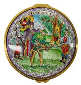 Halcyon Days William Tell Musical Enamel Box, Limited Edition