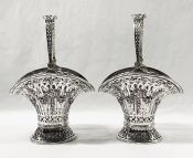 Hanau Germany Silver Baskets 