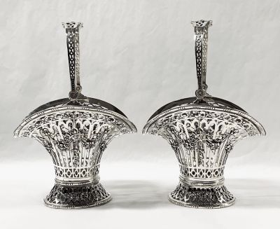 Hanau Germany Silver Baskets 