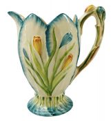 James Kent Hand Painted Pitcher With Crocuses circa 1930