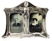 Jugendstil / Art Nouveau Double Picture Frame