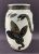 Kosta Boda Hand Painted Art Glass Vase by Ulrica Hydman-Vallien