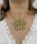 LALAoUNIS Vintage Ruby Cultured Pearl and Agate Pendant