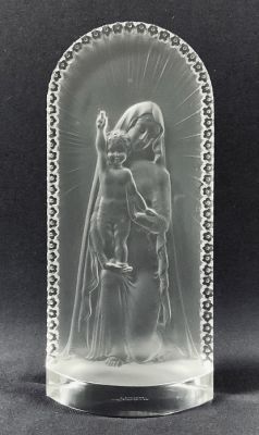 Lalique France Madonna & Child 