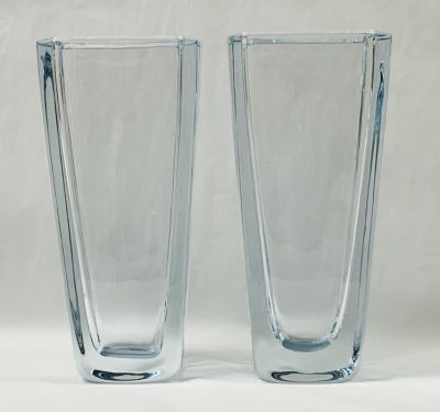 Mid Century Modern Stromberg Glass Vases
