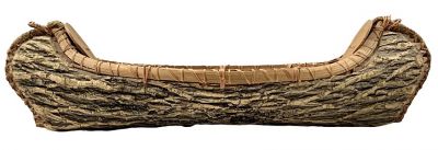 Miniature Elm Bark Canoe