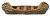 Miniature Elm Bark Canoe