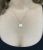 Modern Crescent and Star Diamond Pendant