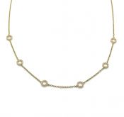 Modern Diamond Necklace