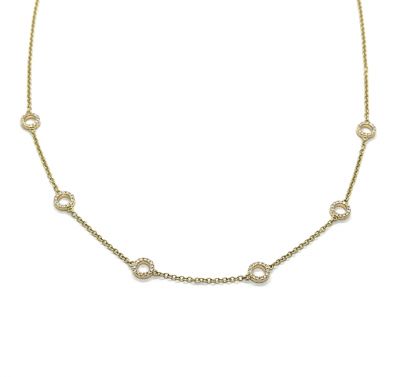 Modern Diamond Necklace