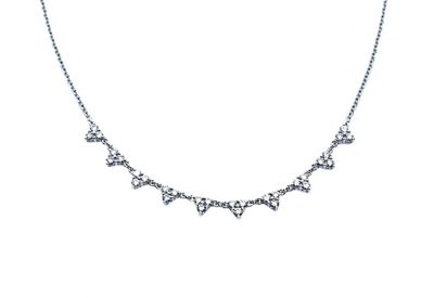 Modern Diamond Necklace