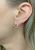 Modern Diamond 'O' Earrings