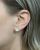 Modern Opal and Diamond Stud Earrings