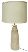 Monumental Harlander Pottery Lamp
