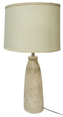 Monumental Harlander Pottery Lamp