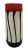 Murano Tri-Colour Cased Glass / Bullicante Vase