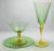 Pukeberg Sweden Turkey Tracks / Royal Fan Stemware