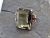 Retro Smoky Quartz Solitaire Ring