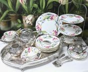 Royal Cauldon Malvern Dinner Set for 8