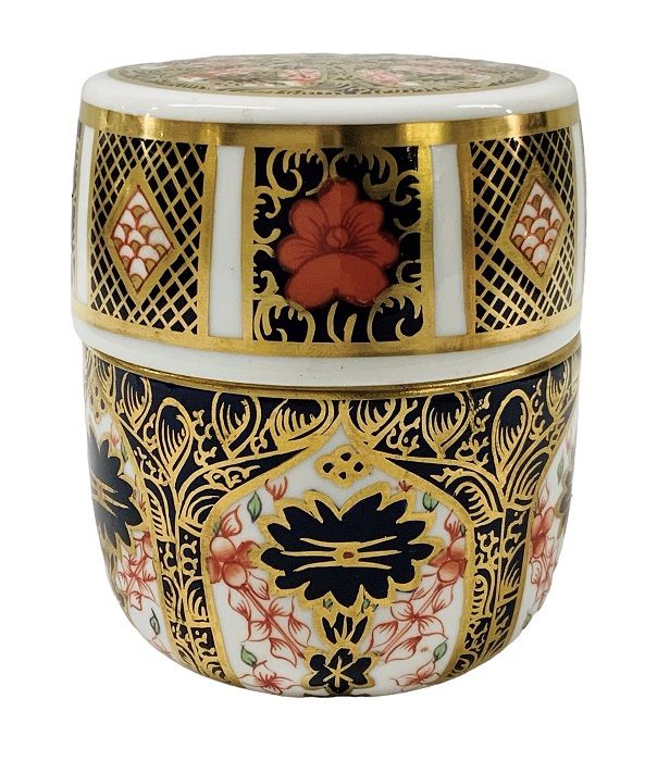 希少英国☆ Crown Derby☆Old Imari500点限定品 Royal Crown Derby Old Imari Solid Gold Band Golden Pheasant