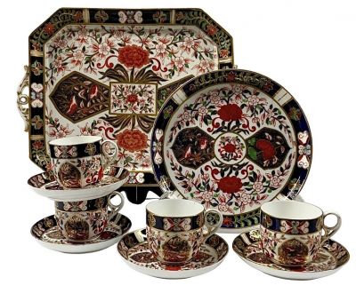 Royal Crown Derby Pattern # 198 circa 1877-90