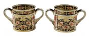 Royal Crown Derby Pattern # 6299 Loving Cups Dated 1921/22