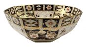 Royal Crown Derby Traditional Imari Octagonal Bowl