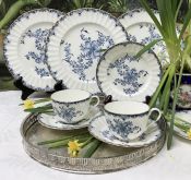Royal Worcester Mansfield Blue Dinnerware