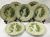 Salins-Les-Bains Majolica Asparagus Plates 