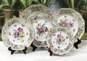 Schumann Bavaria / Dresden Porcelain Plates