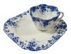 Shelley Dainty Blue Snack Sets