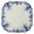 Shelley Dainty Blue Snack Sets