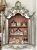 Silver Leaf Hanging Cabinet