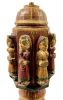 South Asian Mandir Temple Columns, Property of a Former Butler Of J. Paul Getty