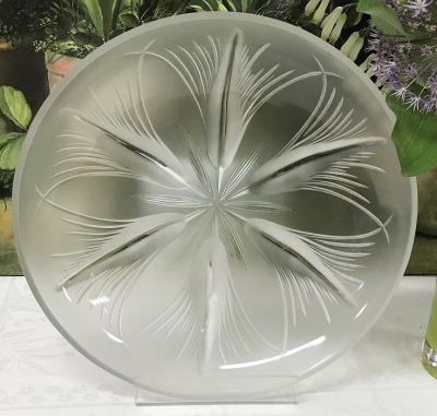 Verlys Glass Bowl, Ohio USA circa 1950