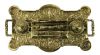 Victorian Brass Partners Desk Inkwell