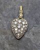 Victorian Diamond Heart Shaped Pendant